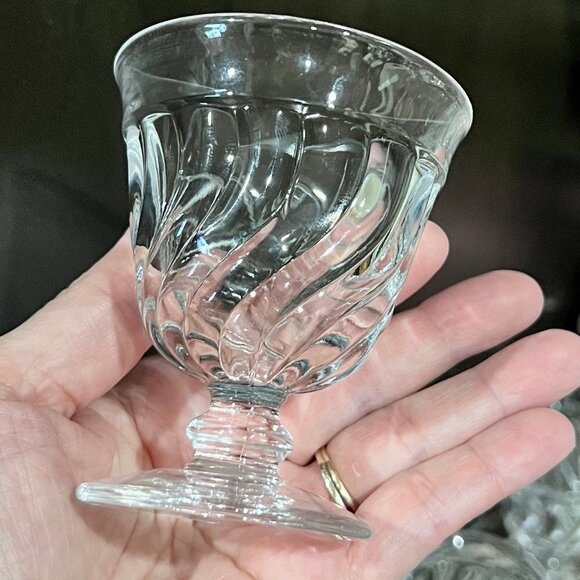 4 Colony Crystal by Fostoria  fruit oyster cup Pattern Code: FOSCOLO - Picture 1 of 8